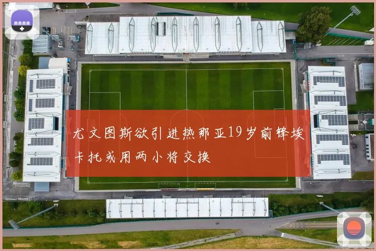 尤文图斯欲引进热那亚19岁前锋埃卡托或用两小将交换